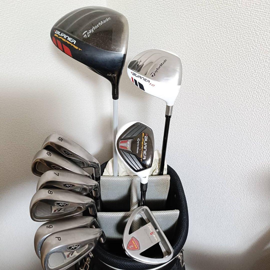ゴルフクラブセット メンズ テーラーメイド 初心者〜中級者 バーナー