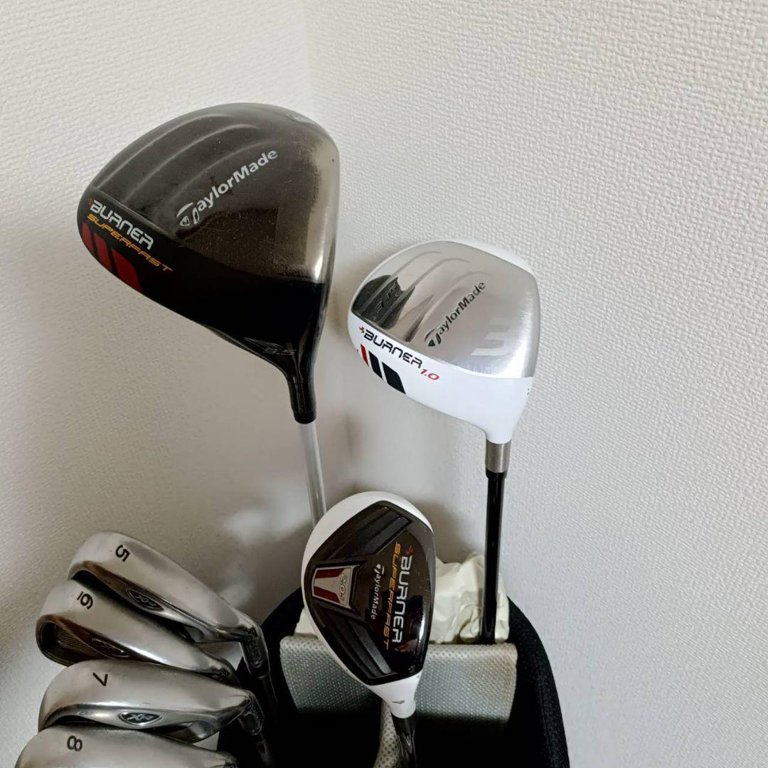 ゴルフクラブセット メンズ テーラーメイド 初心者〜中級者 バーナー