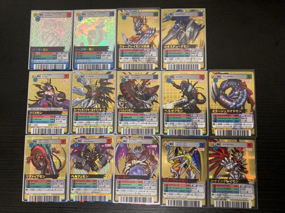 デジモンバトルターミナル シェンウーモン他PSA10 デジモンカードα