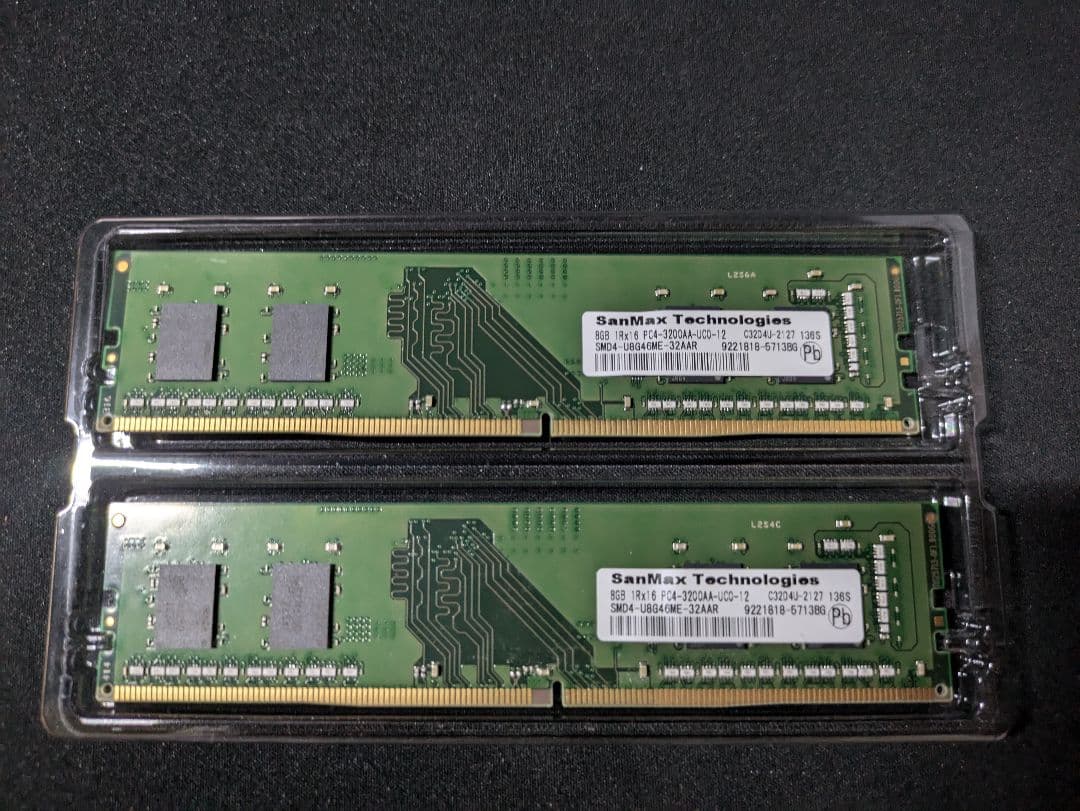 メモリ DDR4 8GB 2枚組 SMD4-U8G46ME-32AAR - メルカリ