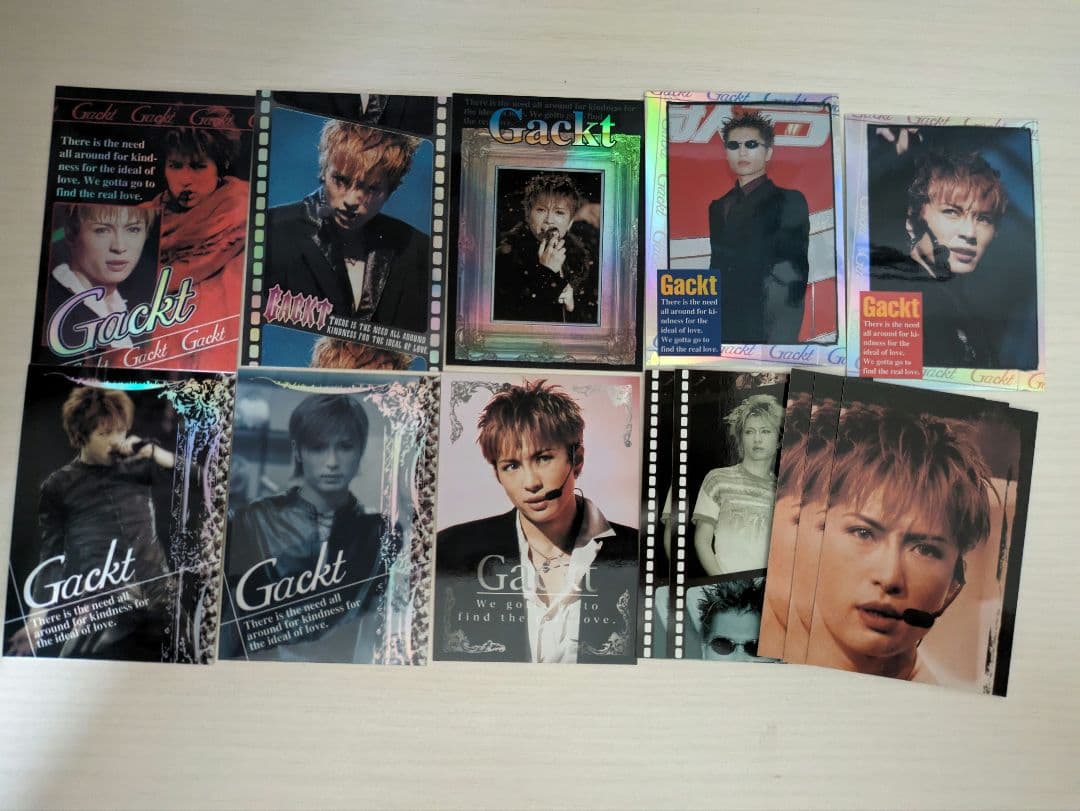 GACKT Gackt トレーディングカード まとめ売り - メルカリ