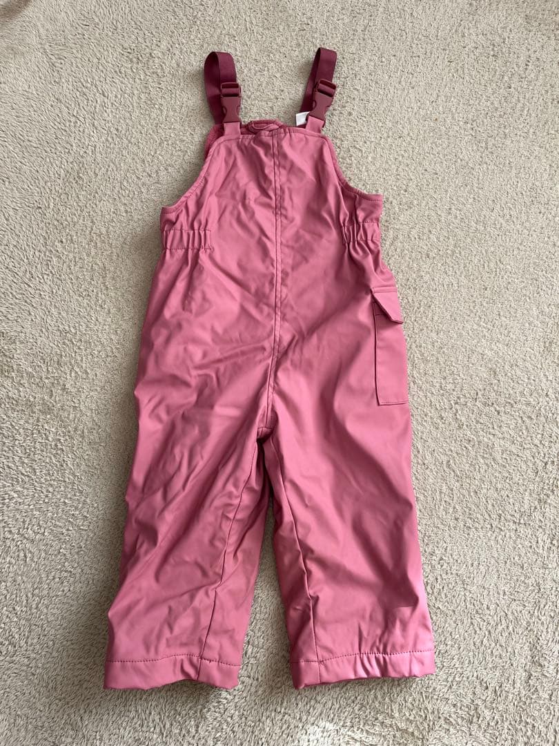 ZARA スキーウェア ピンクオーバーオール 2-3歳用 - メルカリ