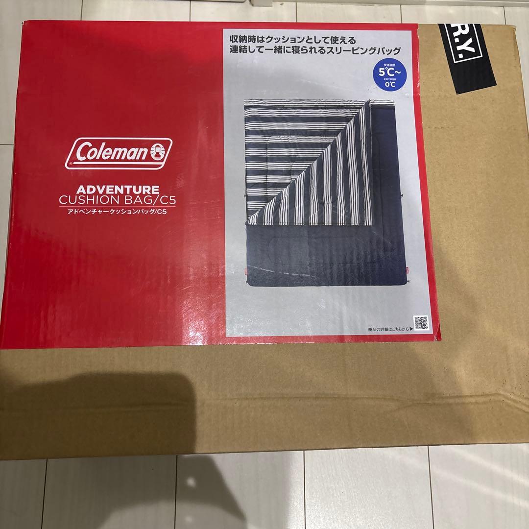 新品　COLEMAN アドベンチャークッションバッグ/C５ 2000038136 自然大好き！ニッチ・リッチ・キャッチ シュラフ 【セール】コールマン