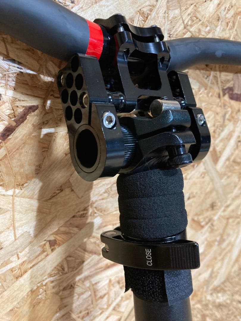 ダホン用 ハンドルポスト(伸縮式) カーボンハンドル ステム