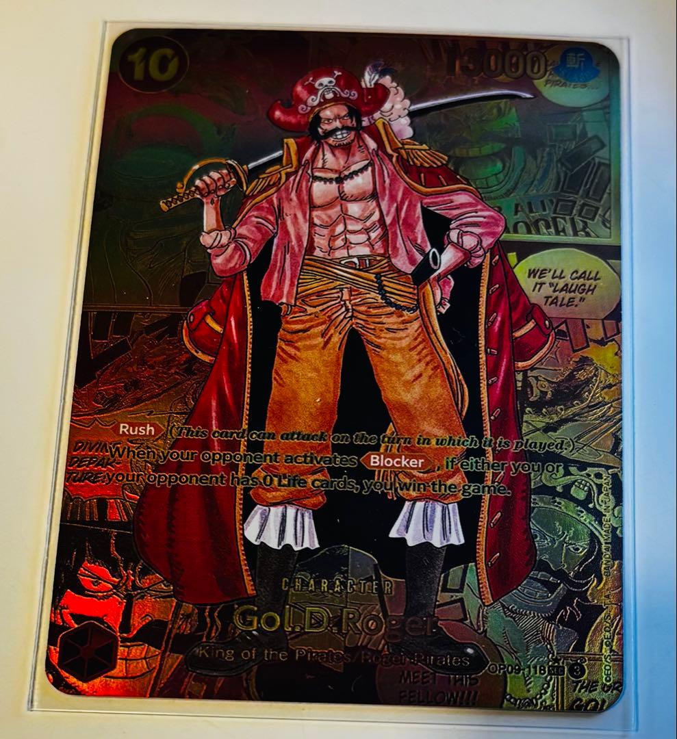 海外版】ゴール・D・ロジャー SEC スーパーパラレル(コミパラ) - メルカリ