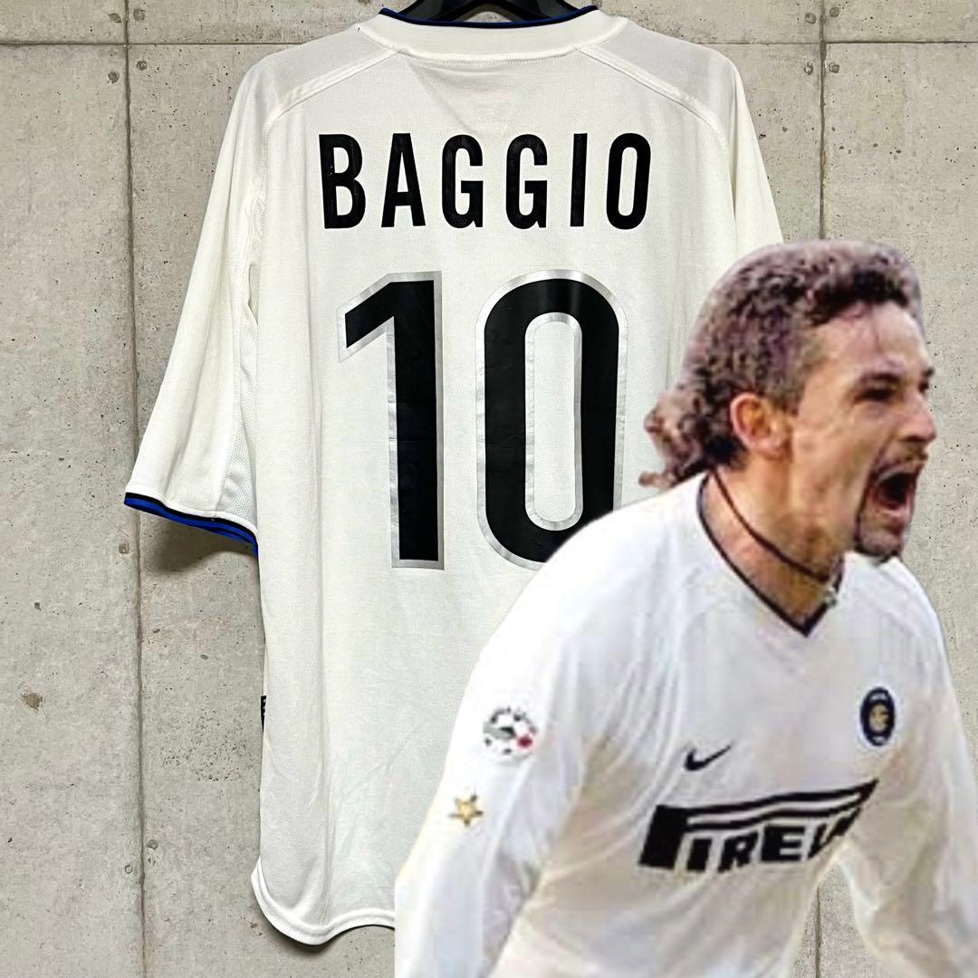 美品！】99/00 インテル ミラノ♯10 ロベルト・バッジョ【Lサイズ