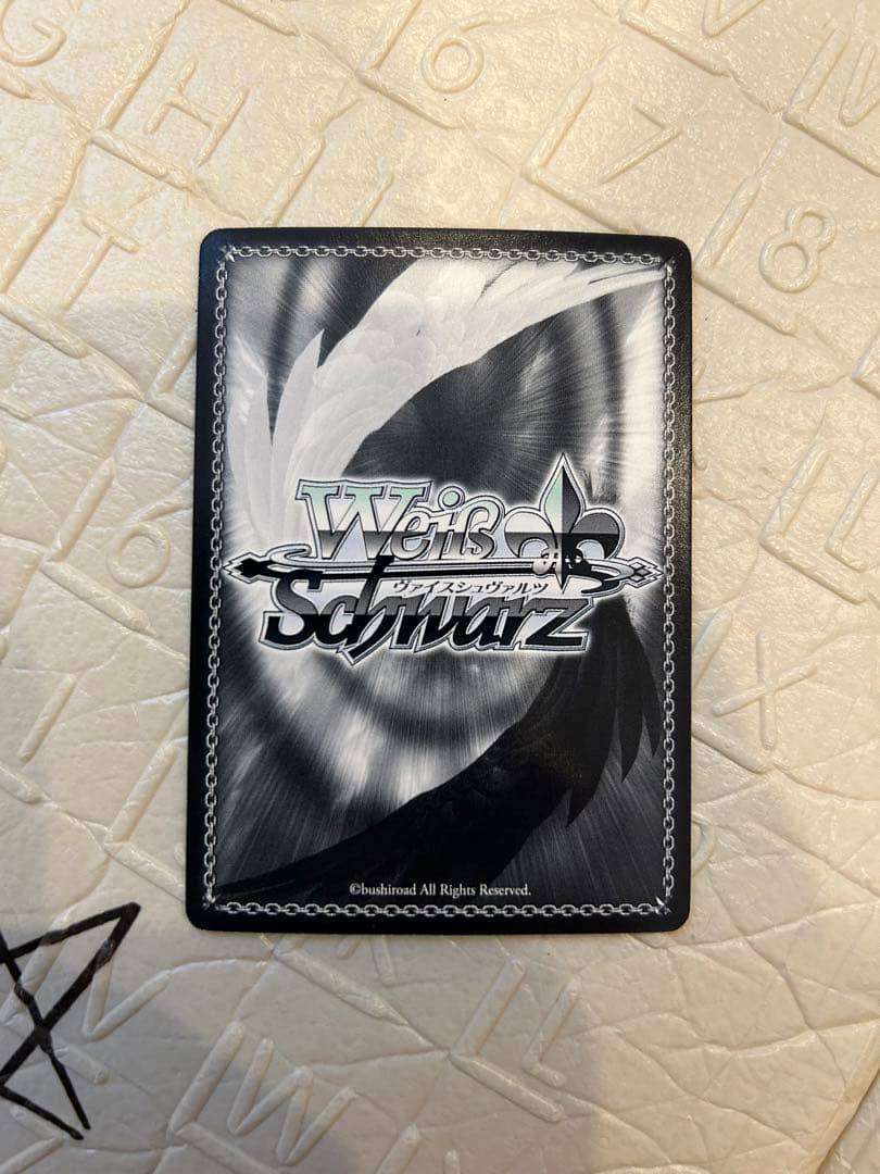 ヴァイスシュヴァルツ 《閃光》のアスナ　サイン　sp (美品)