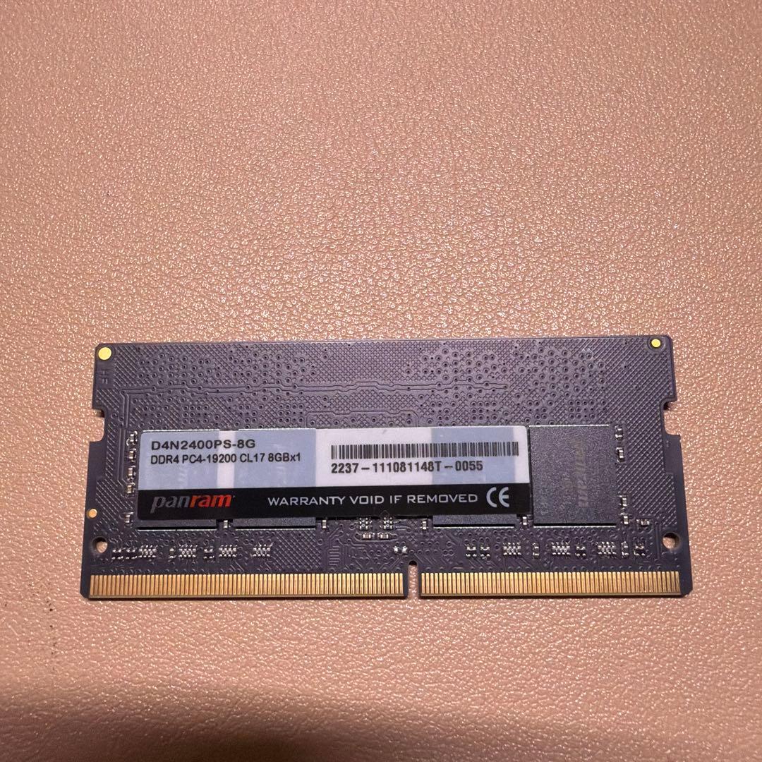 Panram DDR4 2400MHz 8GBメモリー - メルカリ
