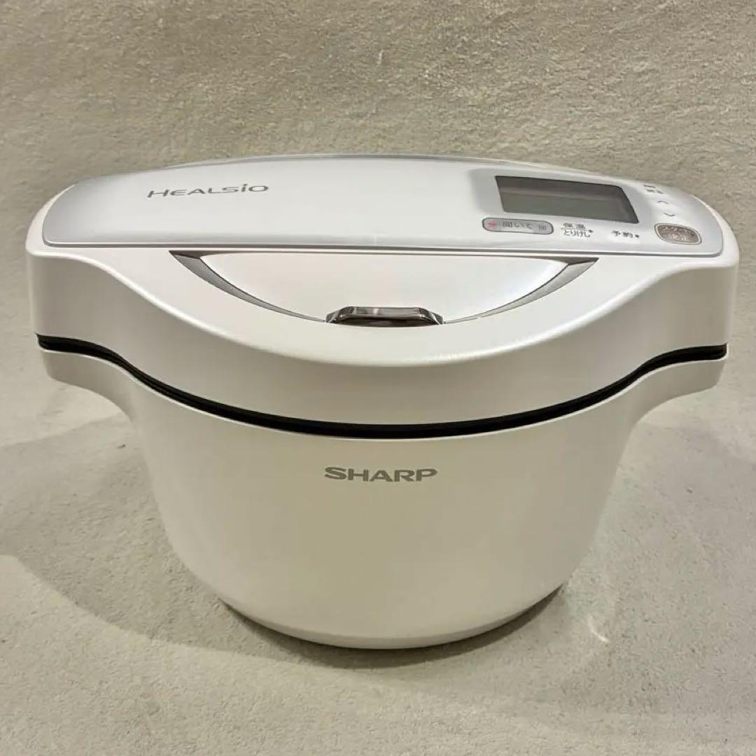SHARP シャープ ヘルシオ　ホットクックKN-HW16E-W 1.6L