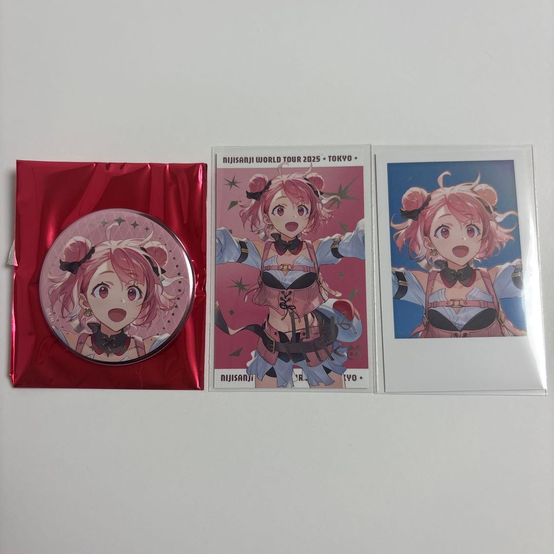 にじさんじ WORLD TOUR 2025 東京公演 笹木咲 缶バッジ チェキ - メルカリ