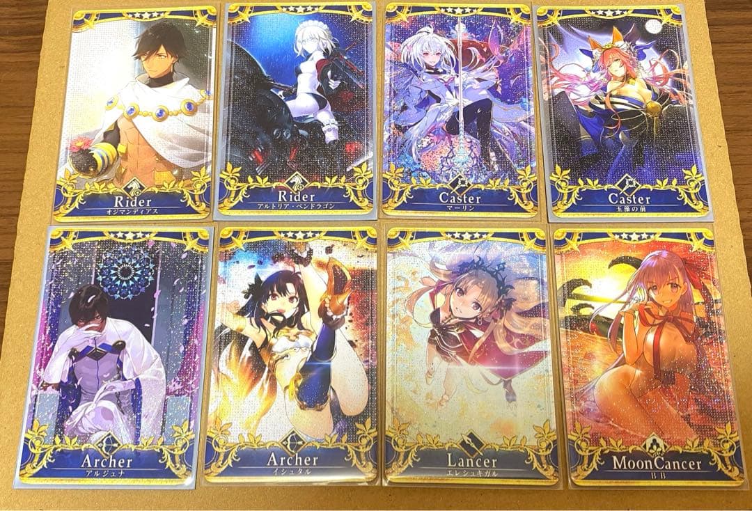 FGOAC arcade アーケード fatal フェイタル 8枚セット - メルカリ