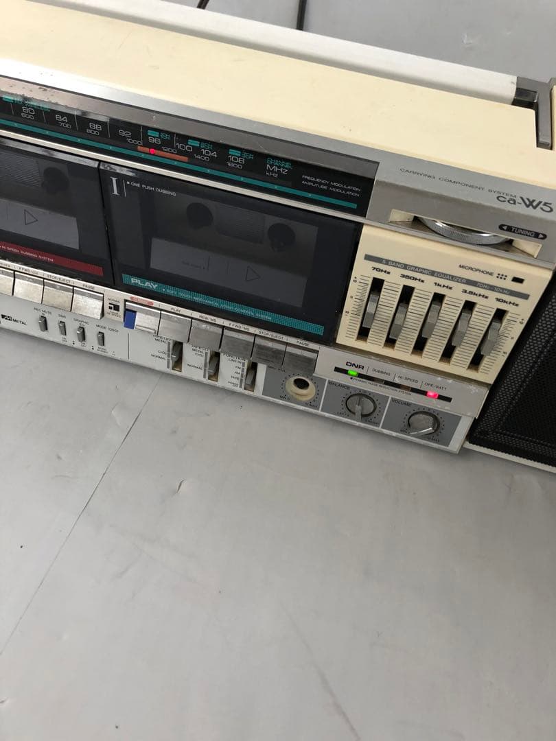ビンテージ AIWA CA-W5動作訳あり(I96) - メルカリ