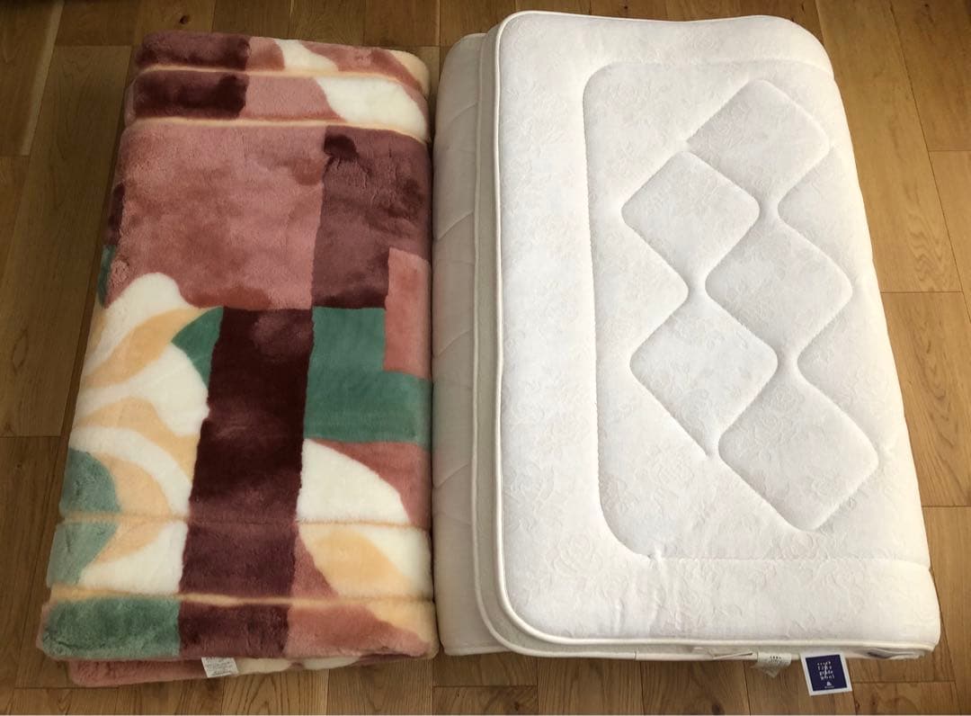 丸八真綿 ファートン 羊毛敷きふとんfine grade wool シングル - メルカリ