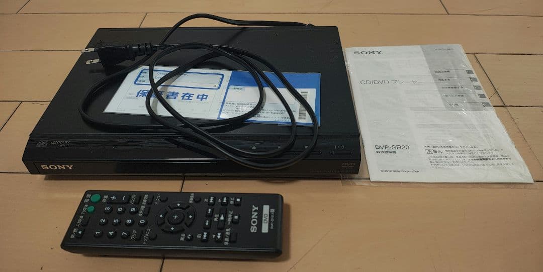 SONY ソニー DVDプレーヤー DVP-SR20 - メルカリ