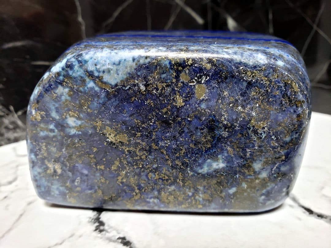 最高グレード/ディープブルー✤ラピスラズリ_原石】 | Shop at Mercari