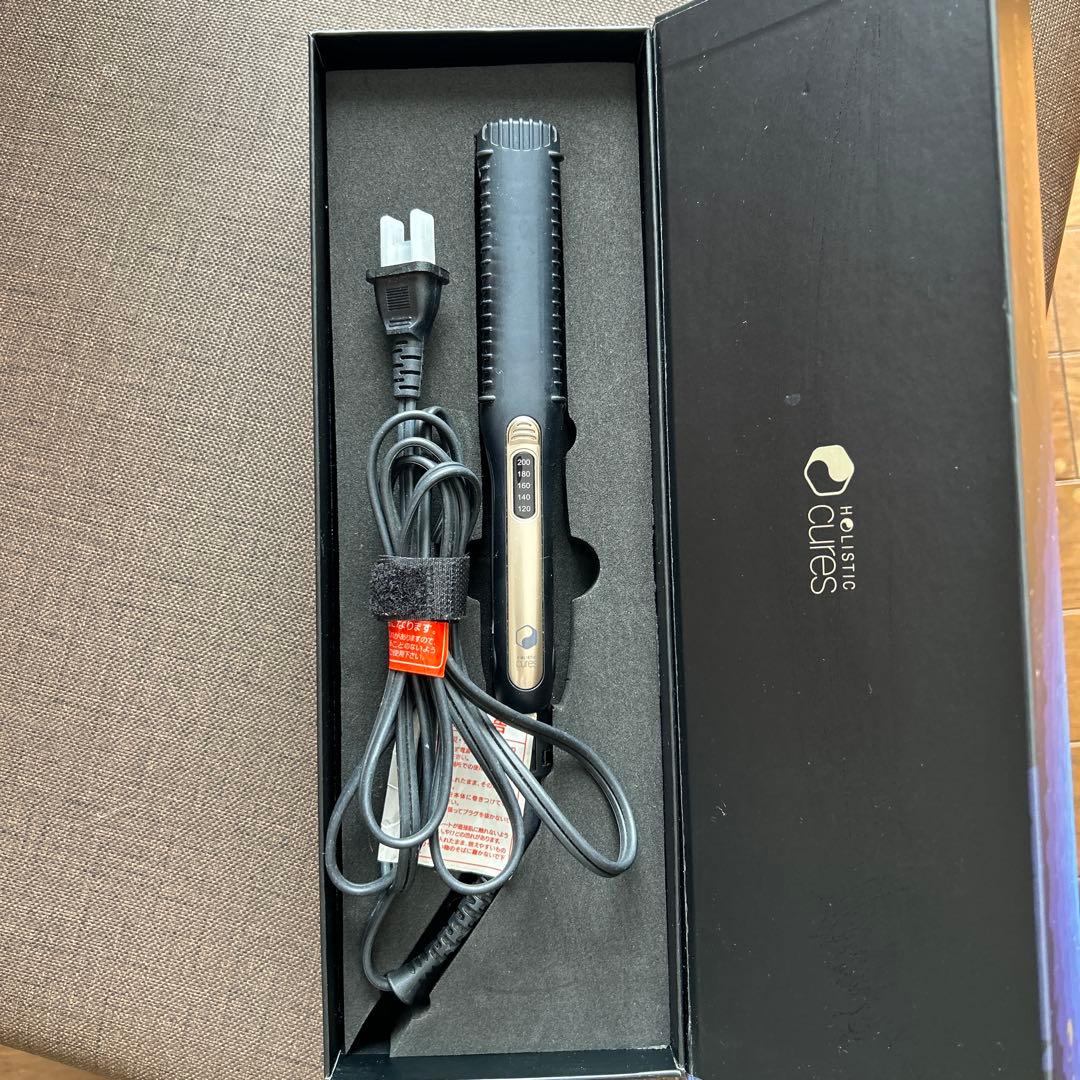 ホリスティックキュア ストレートヘアアイロン CCIS-G03B 海外兼用
