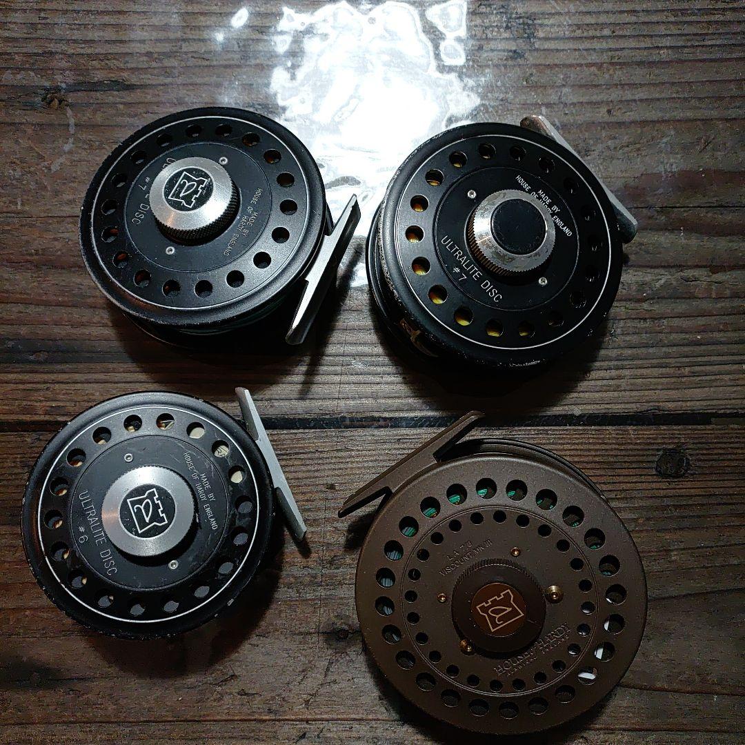 House of hardy フライリール 4個セット HARDY REEL ハーディーフライリール：横浜 BLUE DUN
