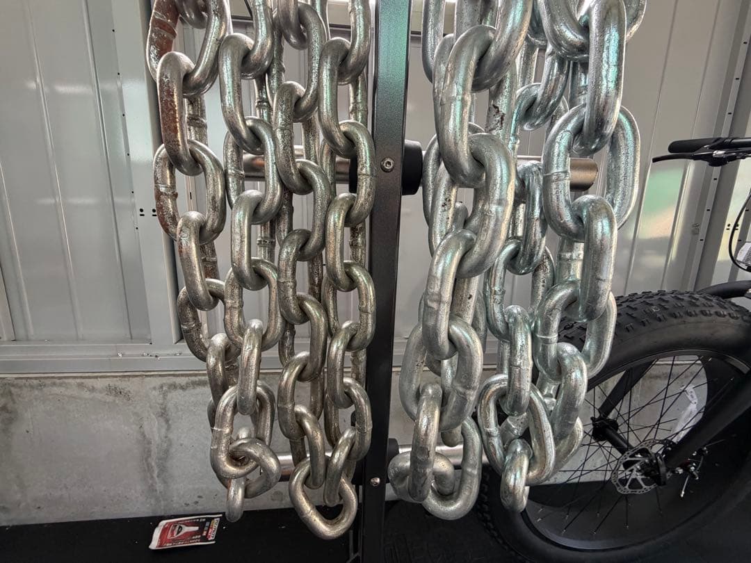 ジムチェーン約40KG(約20KG×2本セット) 150cm 定価33,