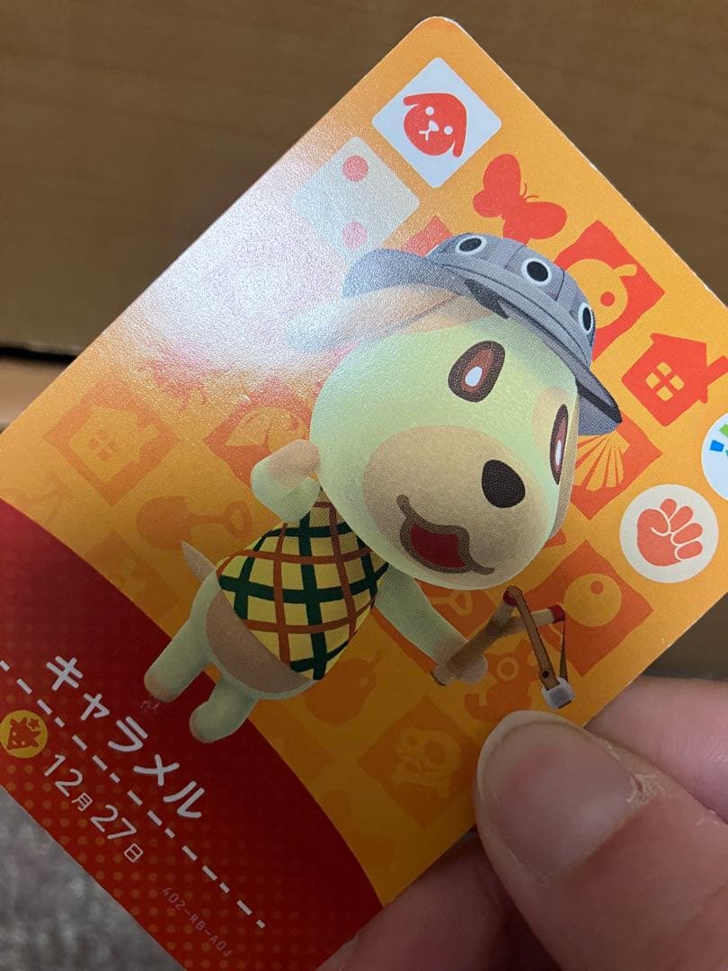 あつまれどうぶつの森 amiiboカード フェスティバル キャラメル - メルカリ