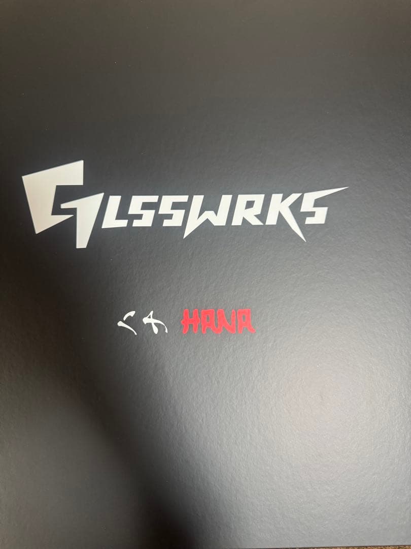 GLSSWRKS HANA　ガラスマウスパッド GLSSWRKS(グラスワークス) Hana プレミアムガラスマウスパッド Japan