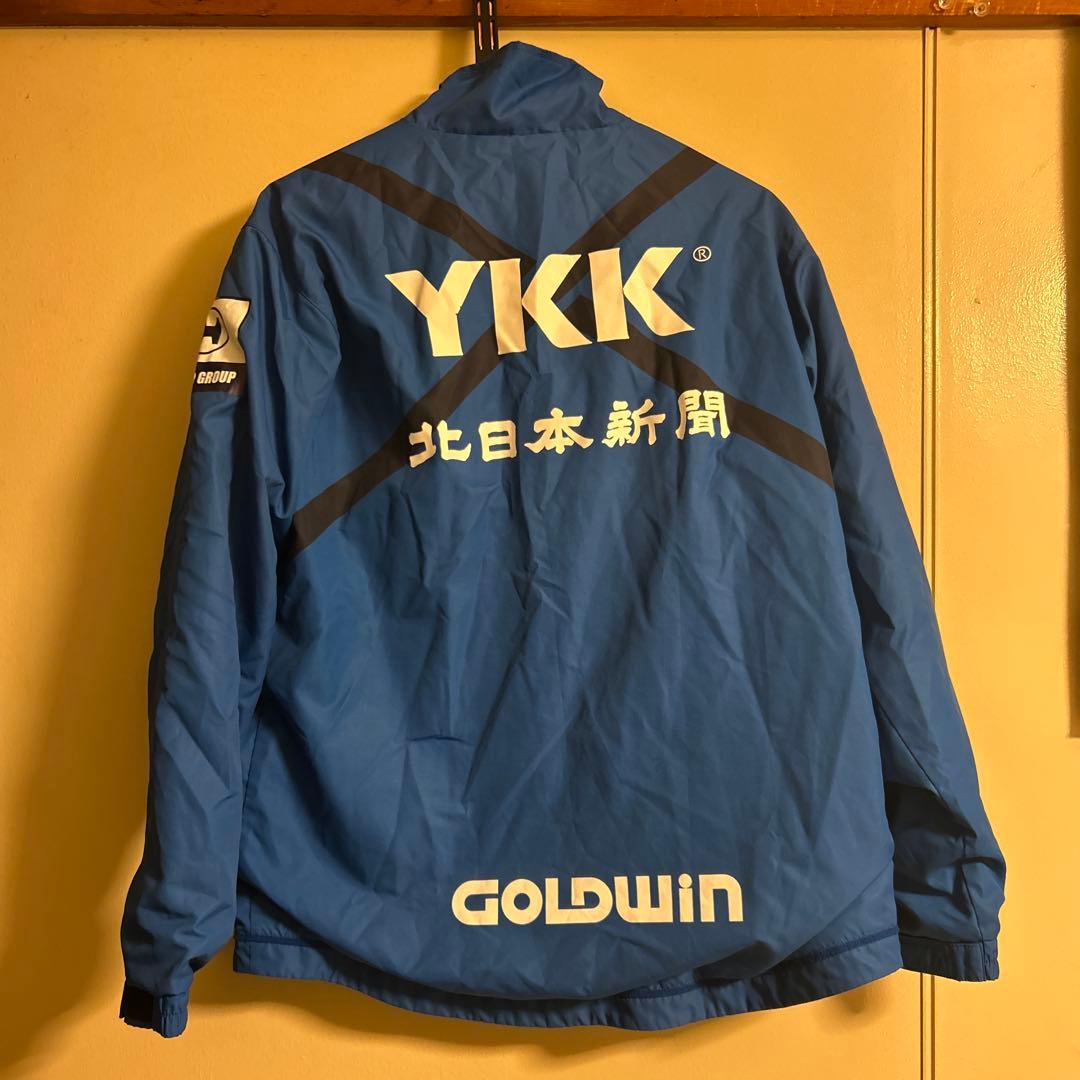 GOLDWIN 青 フルジップ ピステ カターレ富山練習着 - メルカリ