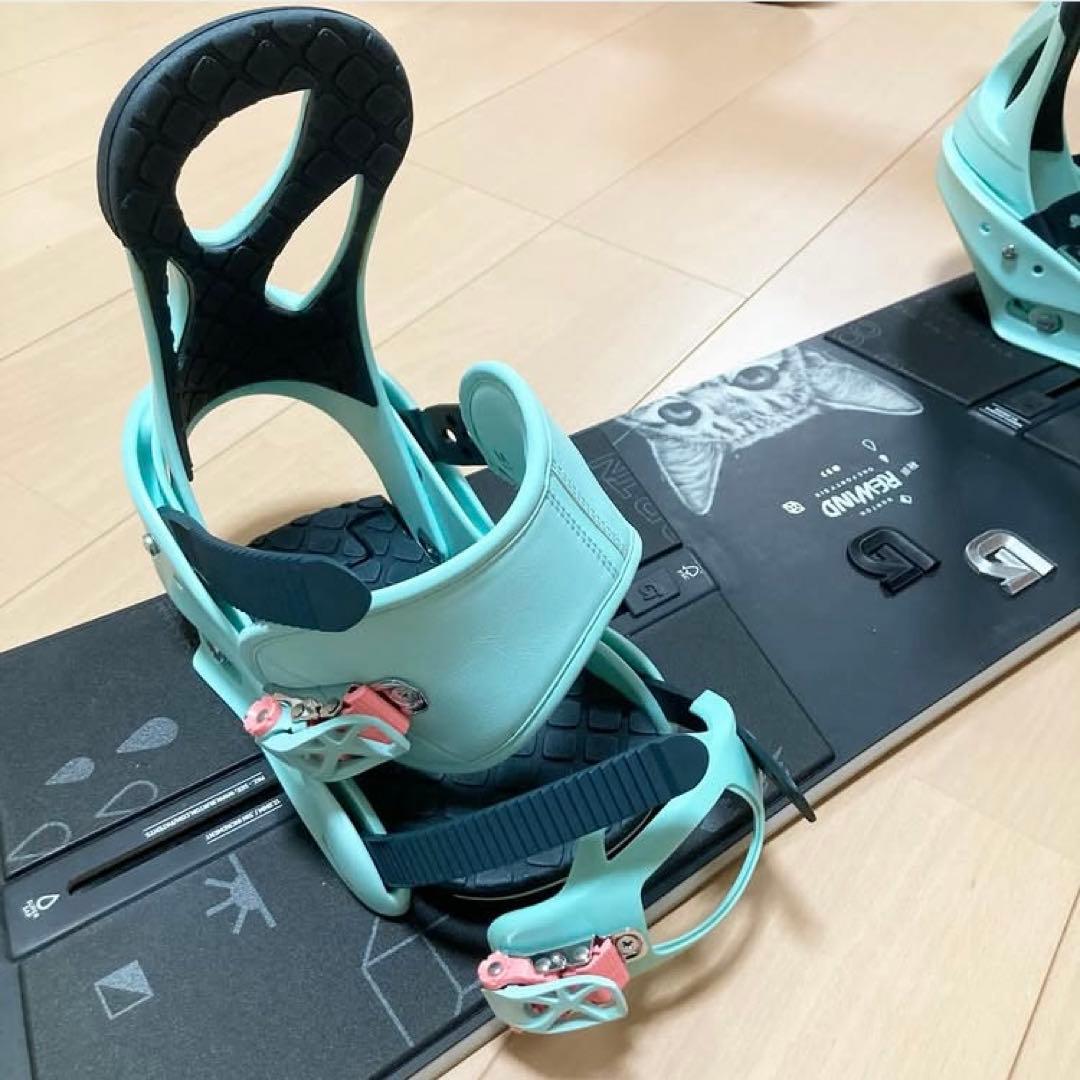 【美品】BURTON スノーボード 145cm ブーツ 24.5cm