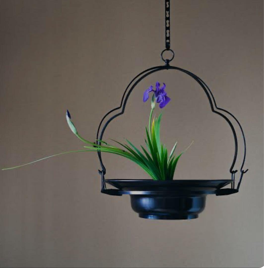 池坊 雪月花 花器 銅 生花 いけばな 華道 花瓶 花 - メルカリ