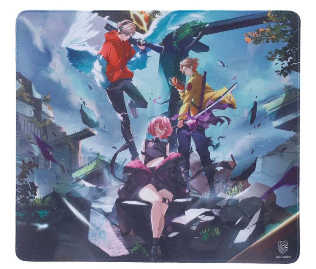 CR だるまいずごっど だるま 大妖怪 crazy raccoon マウスパッド