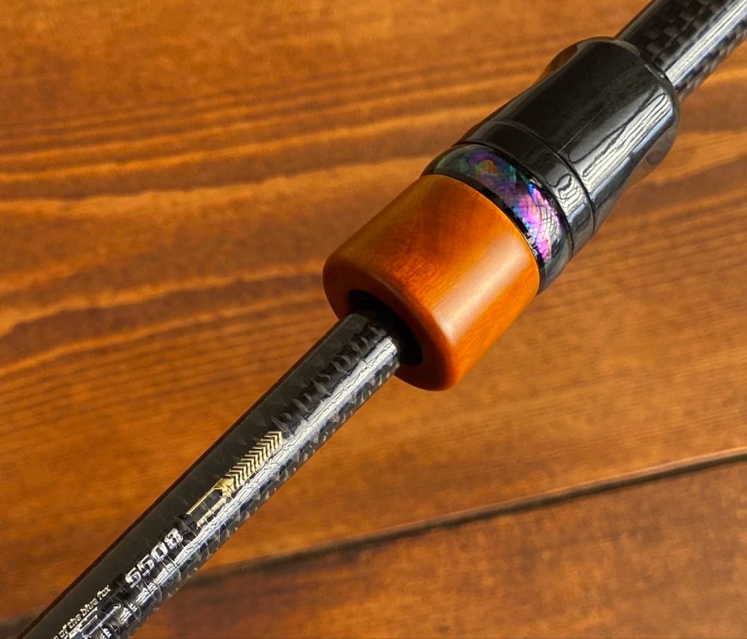 超軽量 カーボンロッ5ft トラウトロッド スピニングロッド ウッドグリップ