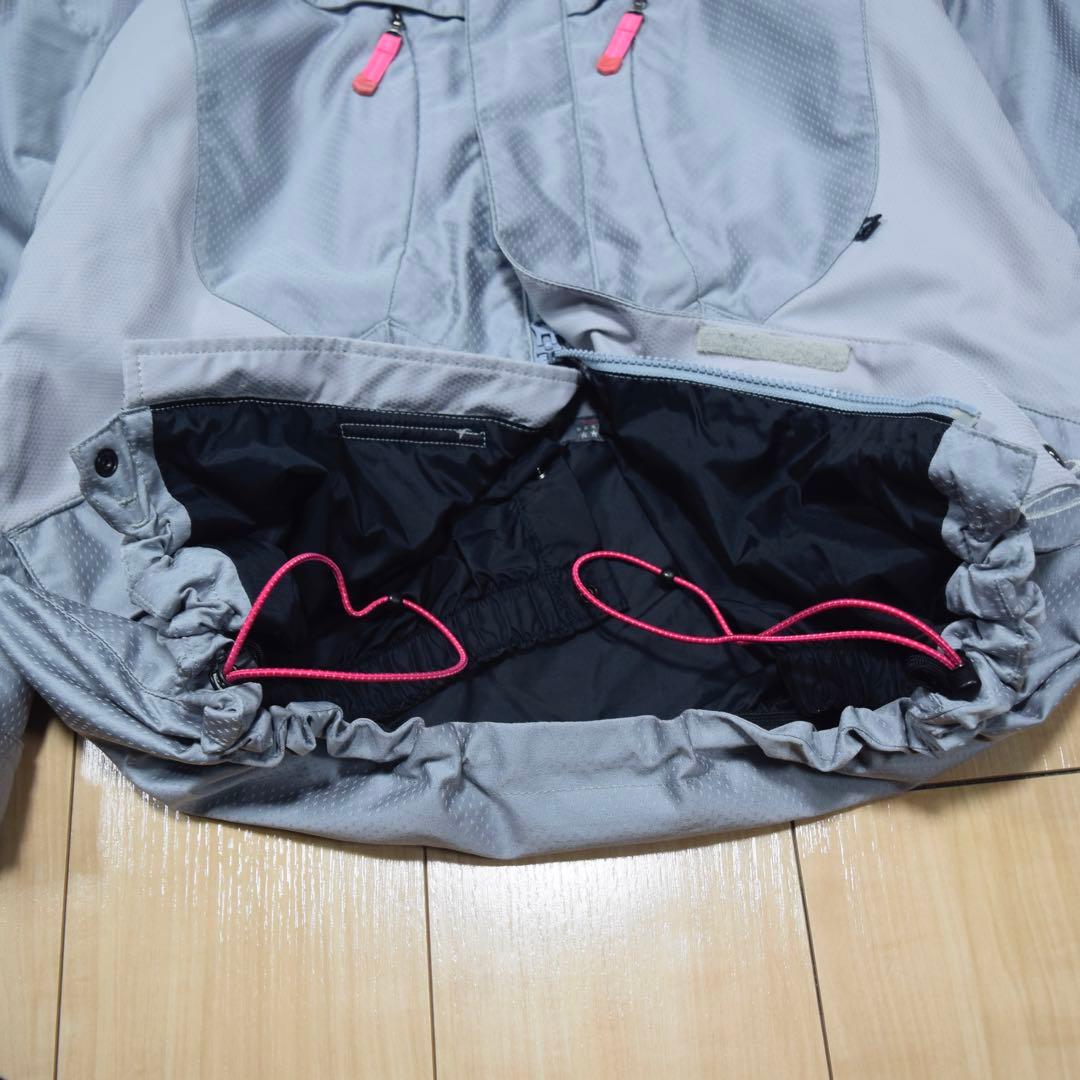 y2k ナイロンシェルジャケットシルバー テック系 archive 00s - メルカリ