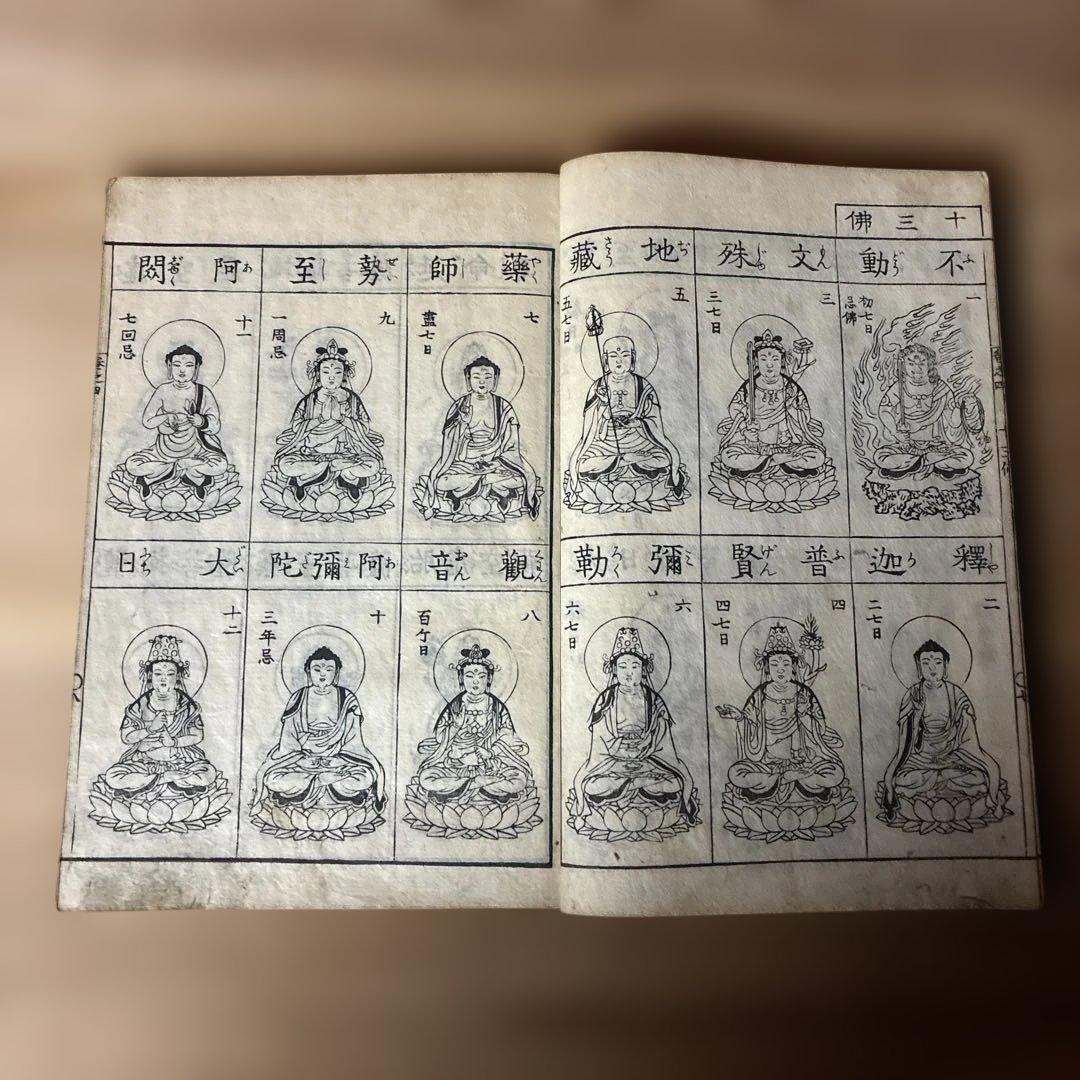 増補諸宗 仏像図彙 巻之肆」和本 古典籍 仏教美術 明治刷り - メルカリ