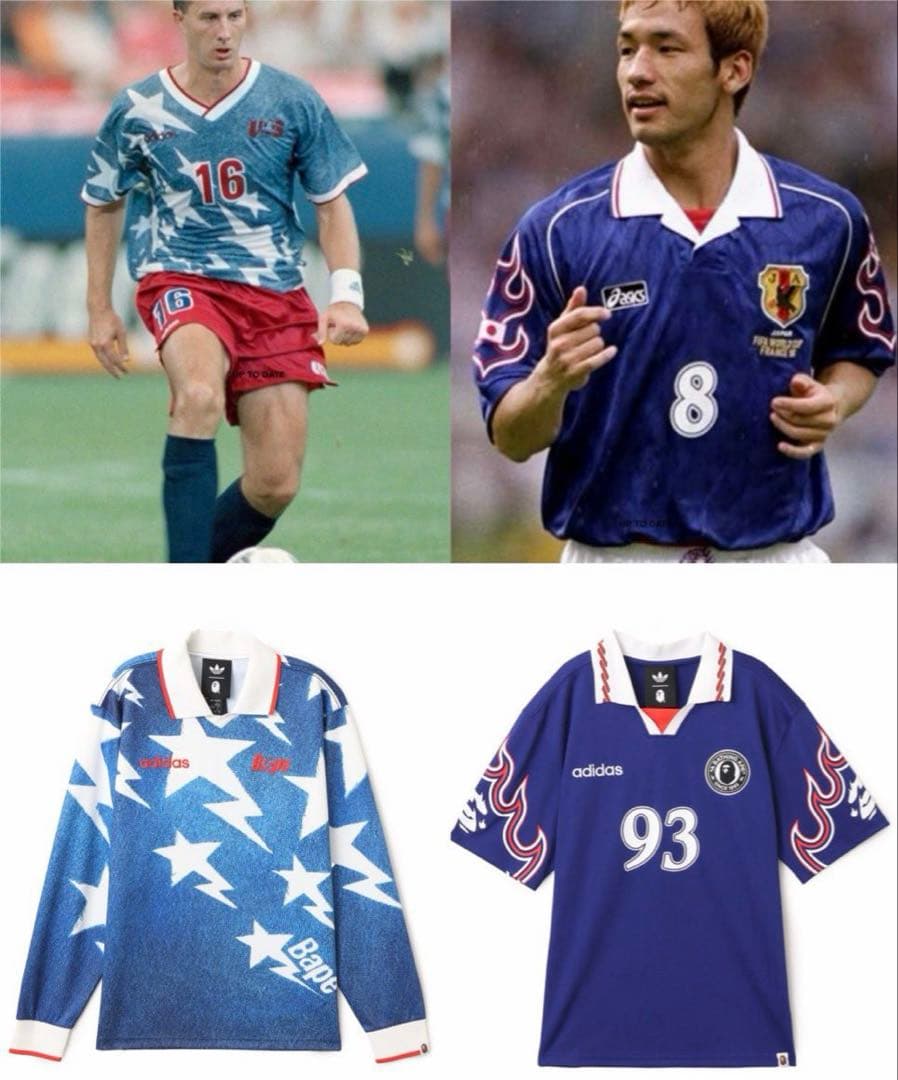 BAPE ADIDAS FIFA ワールドカップ 2026 STA JERSEY - メルカリ