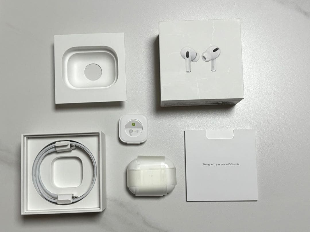 水没ジャンク】AirPods Pro 付属品完備 - メルカリ