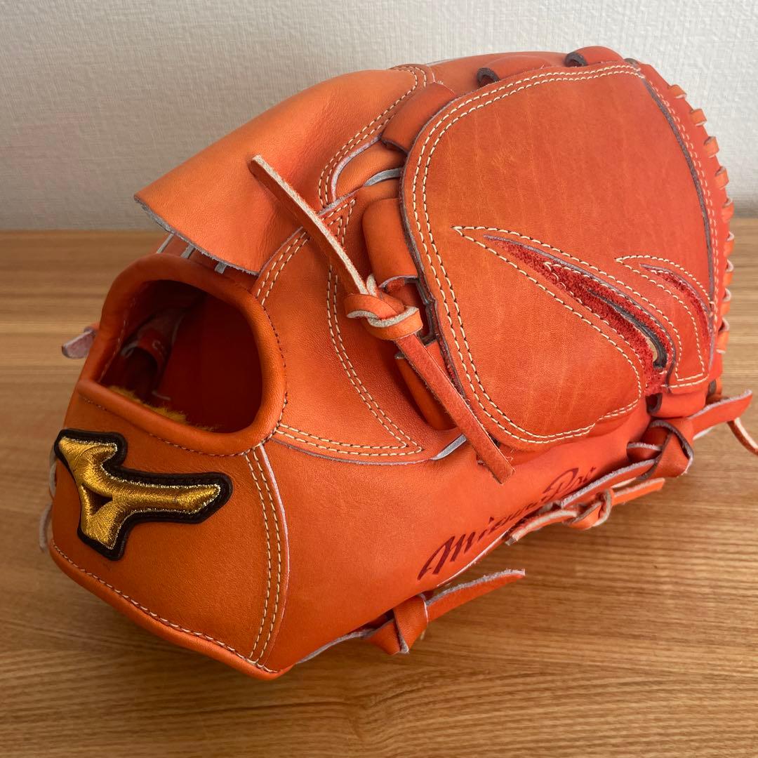 h*y様 ミズノプロ 硬式　グローブ　投手用　グラブ　高校野球対応　定価60,5 Mizuno Pro 野球 ミズノ 限定 硬式グローブ ピッチャー用 グラブ 高校