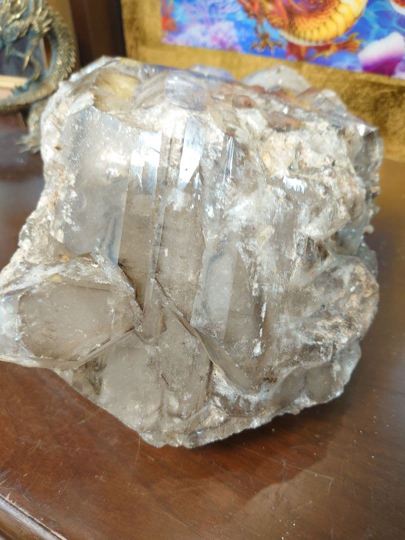 開運 水晶 クラスター 原石  珍品 6.1Kg  天然石 パワーストーン