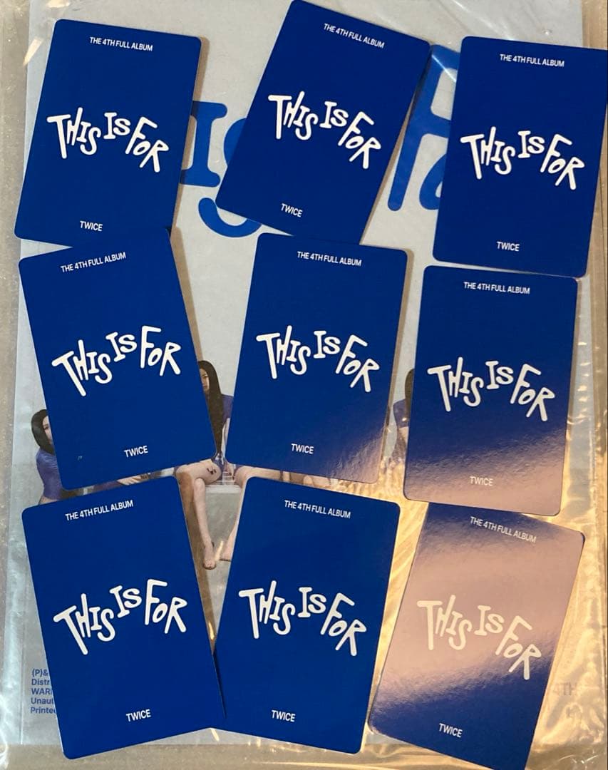 twice yizhiyu ヨントン サイン会 トレカ 9枚セット - メルカリ