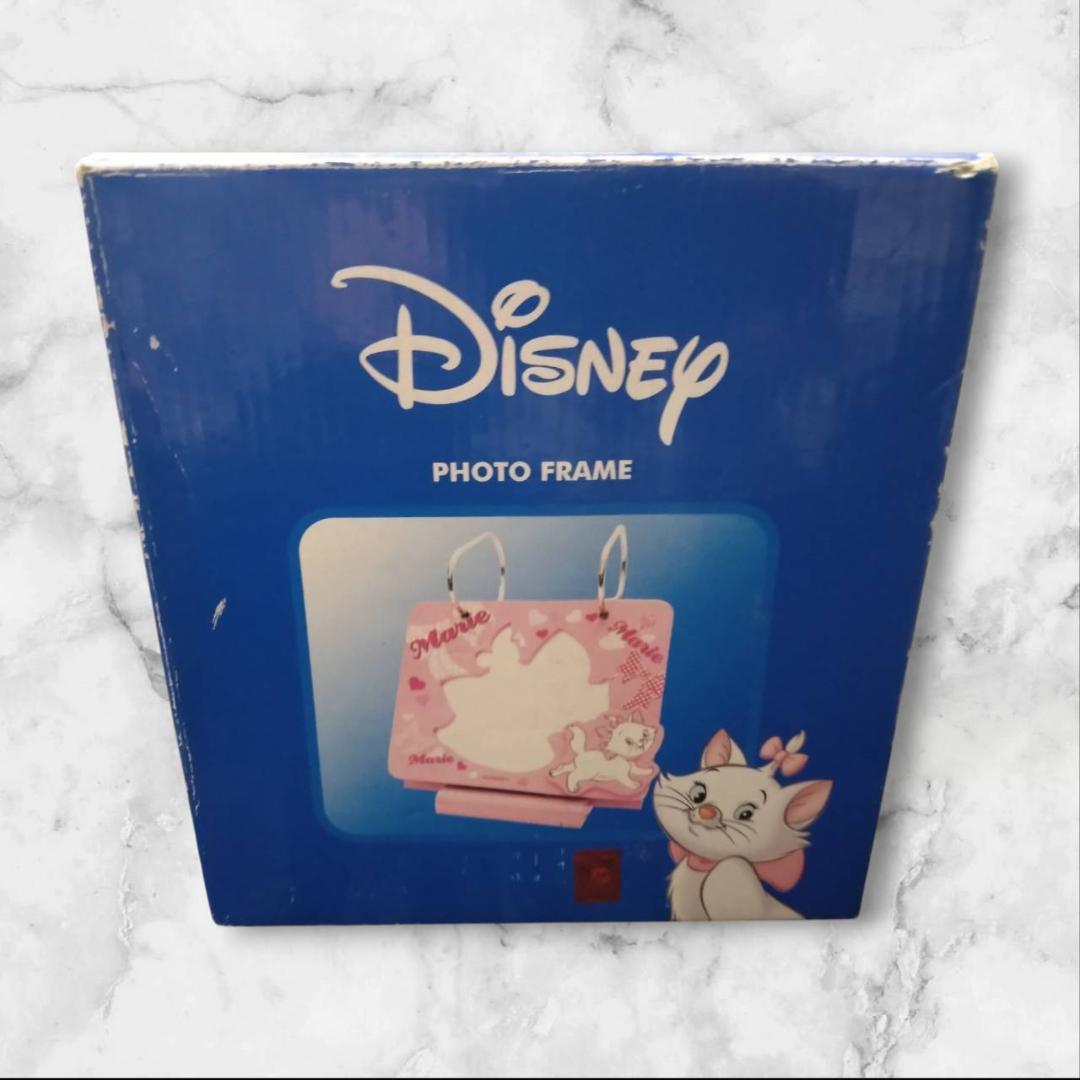 新品】平成Disney マリーフォトフレーム 写真 レア 62枚収納 当時物