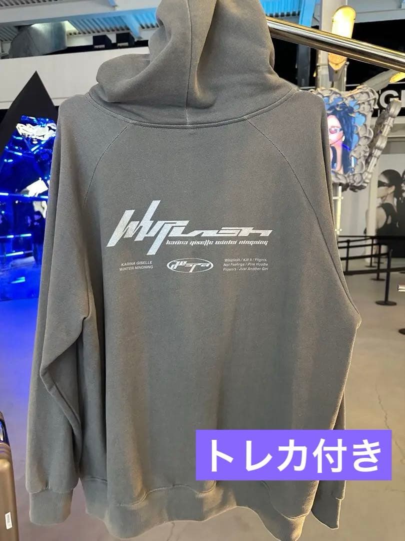 専用 aespa ジゼル Whiplash フーディー パーカー トレカ付き ②