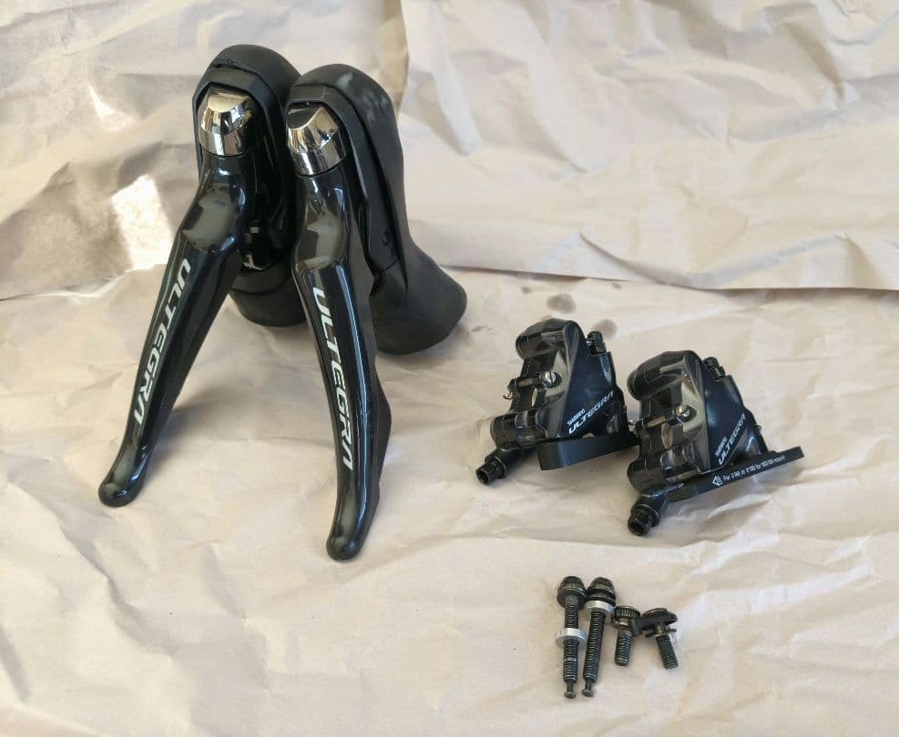 右STIジャンク扱い】Ultegra 油圧STIレバー、ブレーキセット - メルカリ