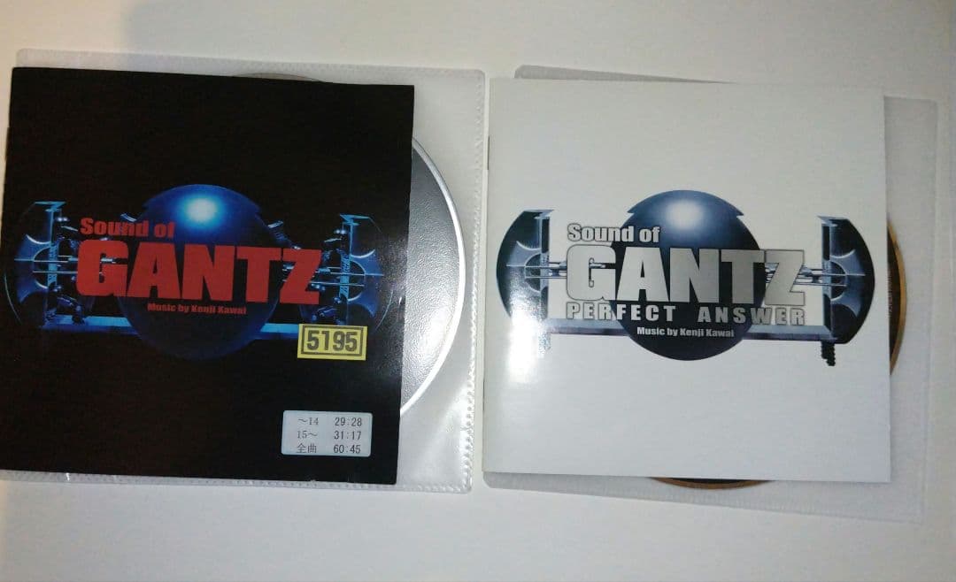 GANTZ サントラ CD2枚セット - メルカリ