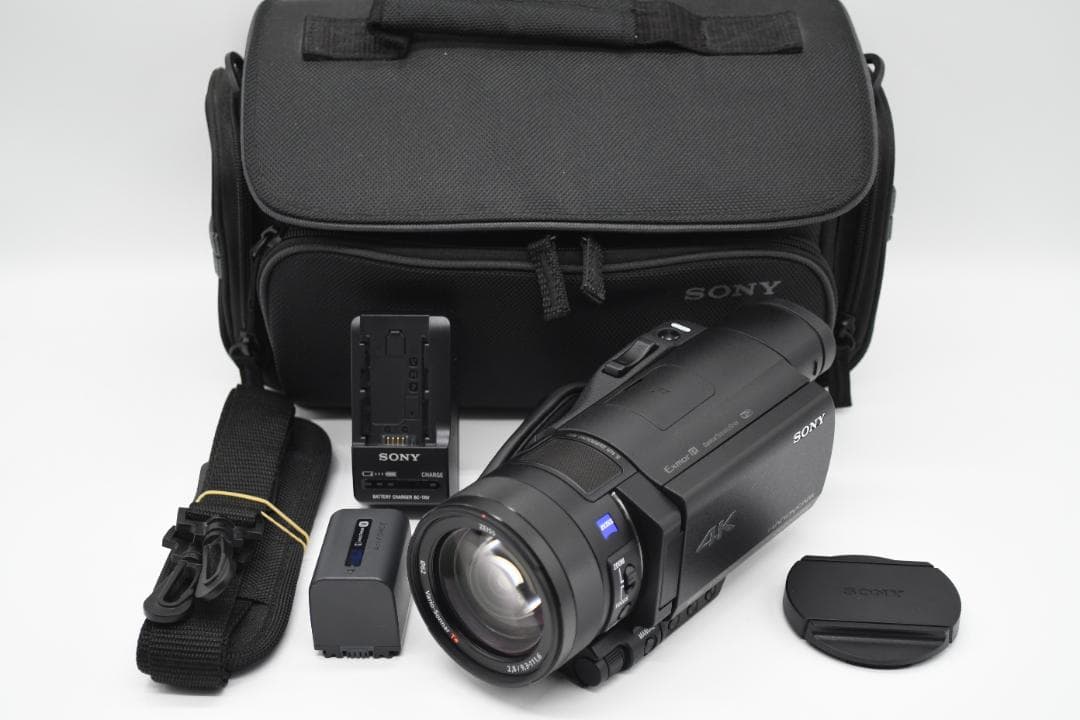 ★美品★ SONY ソニー FDR-AX100 4K ビデオカメラ Amazon.co.jp: SONY ビデオカメラ FDR-AX100 4K 光学12倍 ブラック