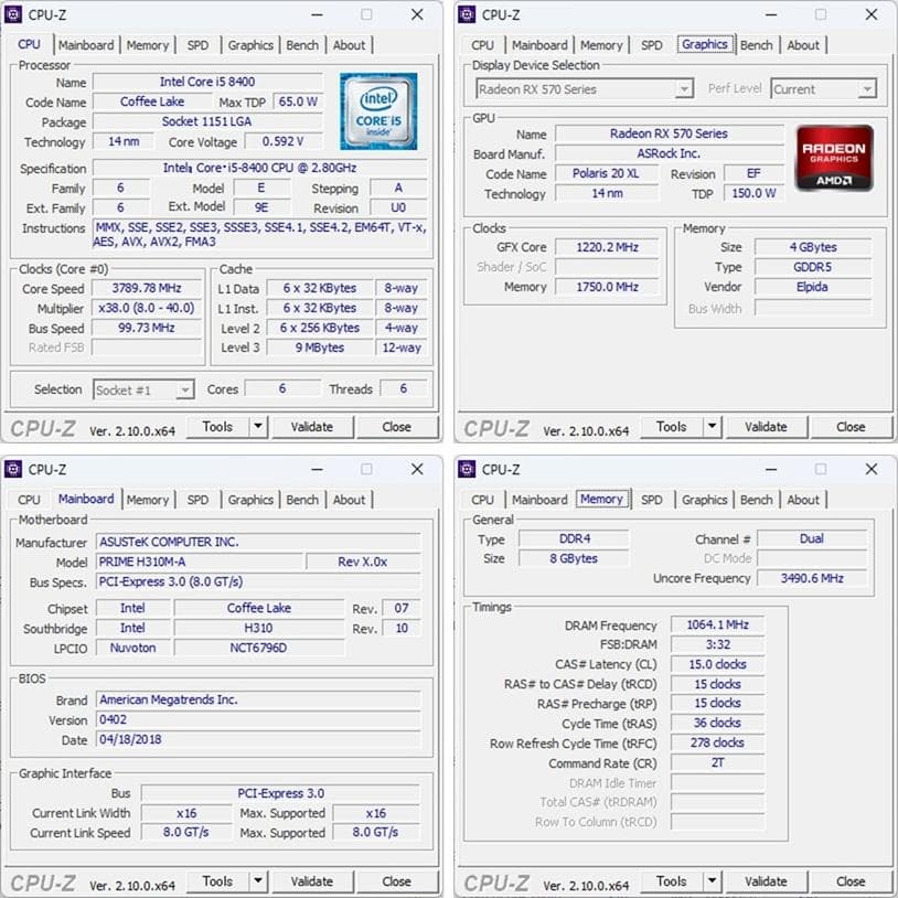 ゲーミングPC/Core i5 8400/RX570/メモリ8G/LCDクーラー - メルカリ