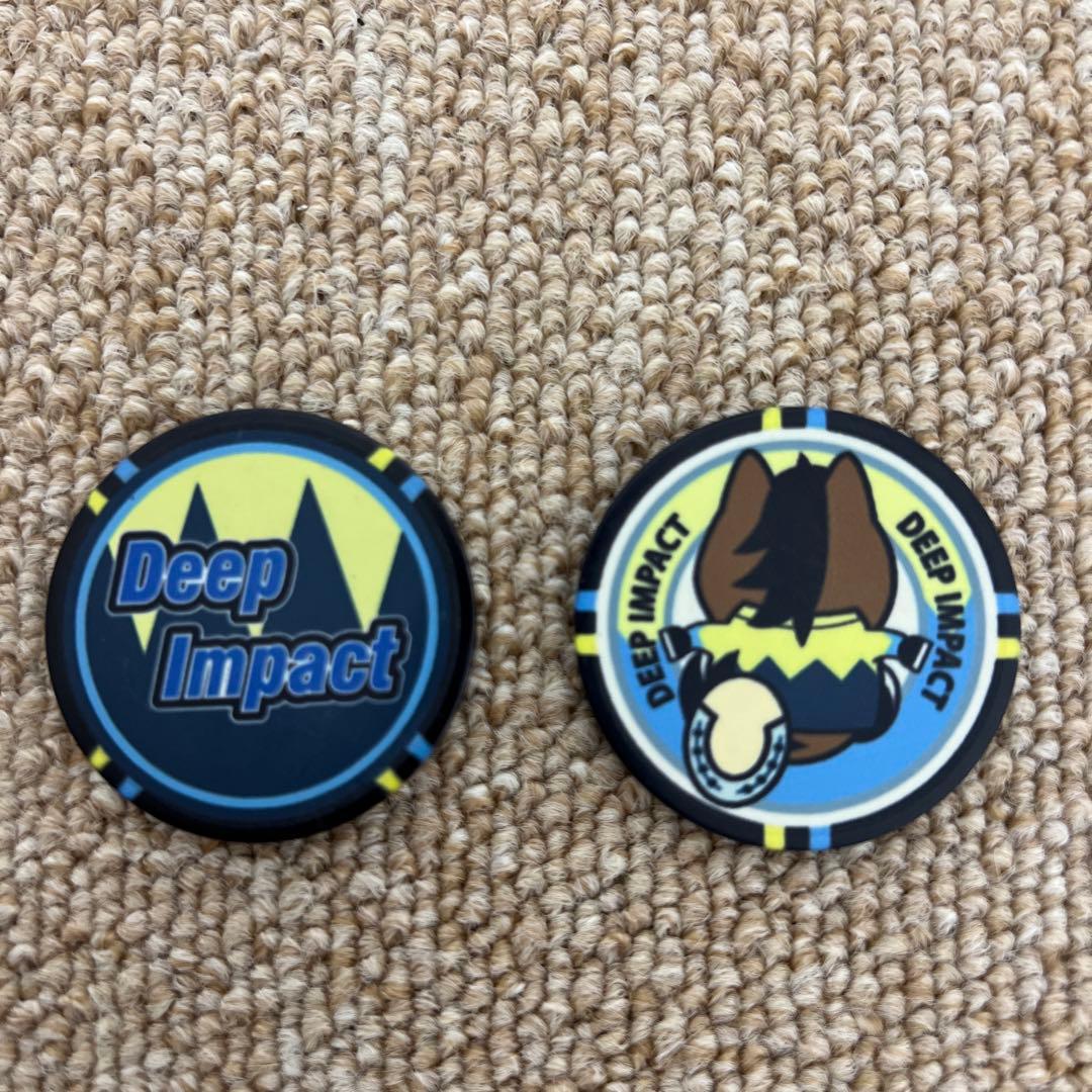 ディープインパクト カジノチップゴルフマーカー - メルカリ
