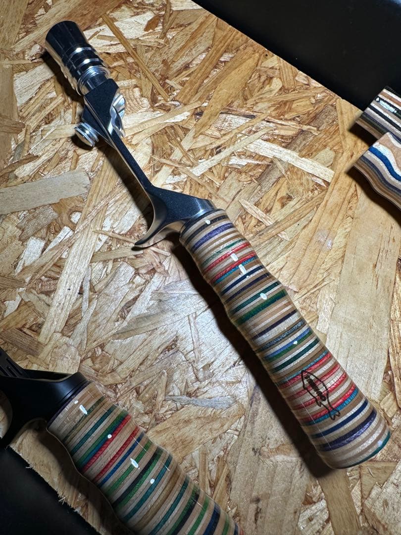 オフセットグリップスケートボードグリップ　トップウォーター 渓流　チャンピオン オフセットグリップスケートボードグリップ トップウォーター 渓流