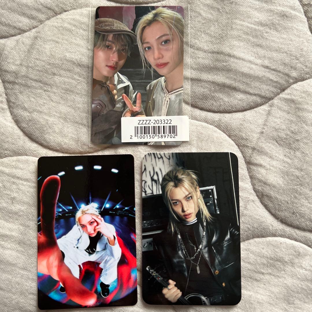 Stray Kids GIANT FC盤特典 ユニットトレカ チャンリクス - メルカリ