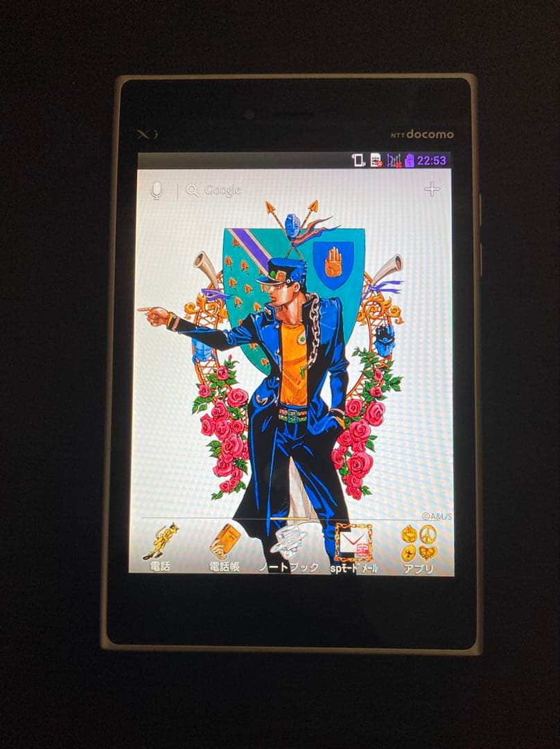 ジャンク品 ジョジョ スマホ L-06D jojo 本体 - メルカリ