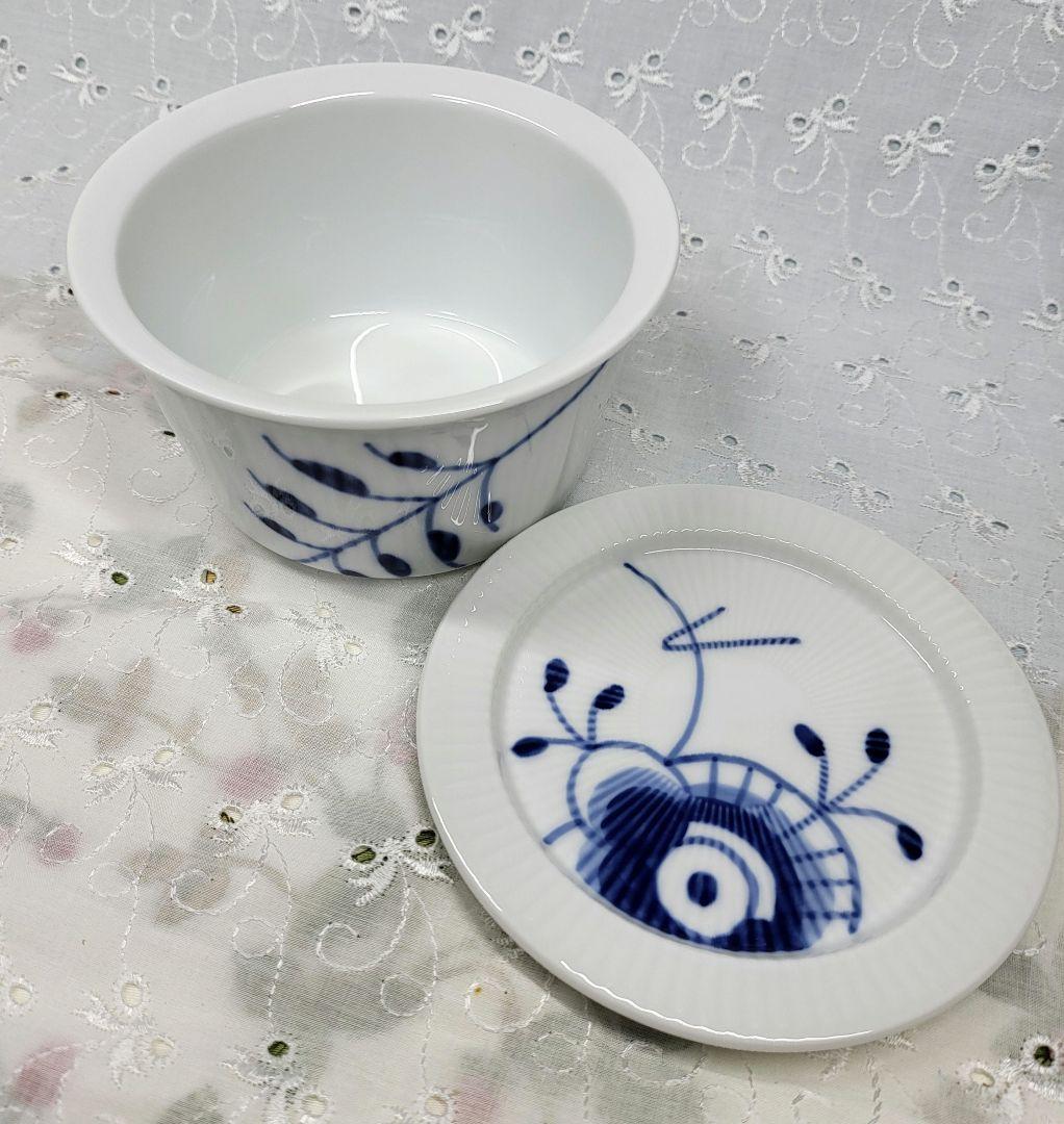 未使用近✨ロイヤルコペンハーゲン ブルーフル―テッド メガ オーブン