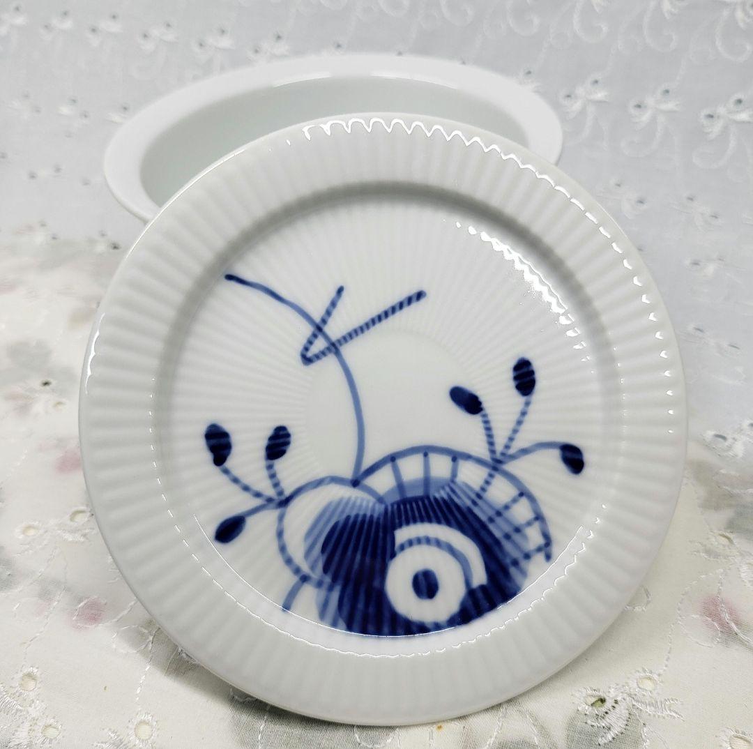 未使用近✨ロイヤルコペンハーゲン ブルーフル―テッド メガ オーブン