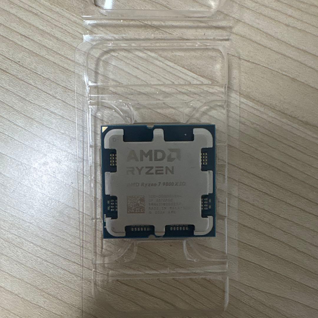 AMD Ryzen 7 9800X3D CPU ジャンク ジャンク品]AMD Ryzen 7 9800X3D CPU - メルカリ