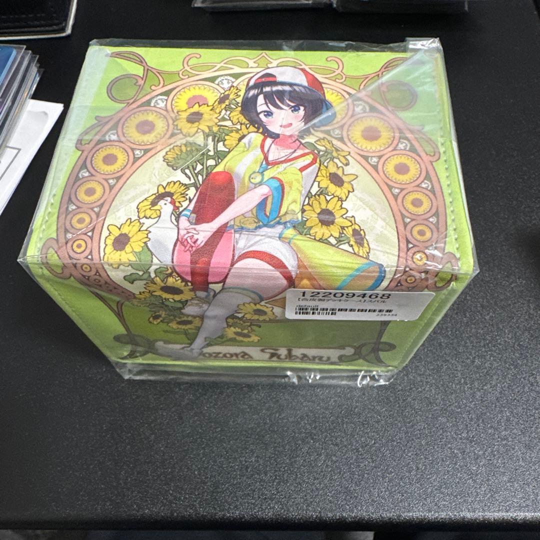 大空 スバル】デッキケース 黄 ホロライブ 磁石 合皮製 OUR SEC - メルカリ